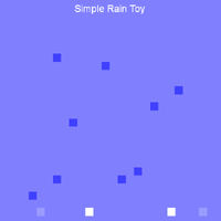 [Simple Rain Toy]