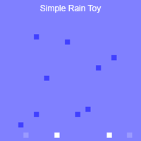 [Simple Rain Toy]
